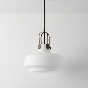 Luminária Pendente Moderna Minimalista Vidro Toliara