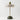 Luminária de Mesa Retrô Vidro Metal Baradili