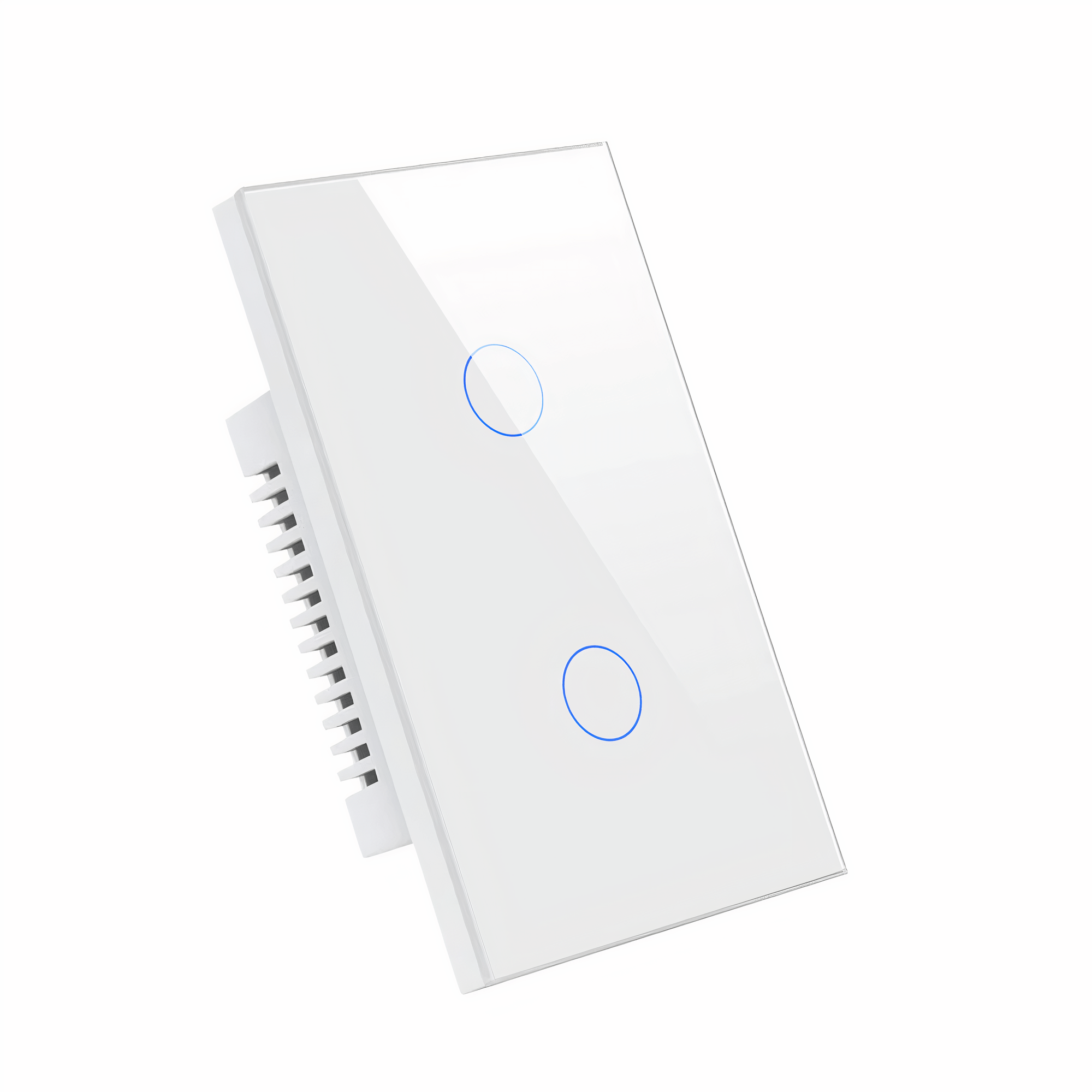 ORNE — decor studio - Interruptor Inteligente Smart Wi-Fi Alexa Touch Vidro Temperado Branco 4x2 - undefined