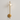 Luminária Arandela Moderna Minimalista LED Metal Vidro Viet - 1 Lâmpada / Dourado / Dimerizável (3000K-6000K) - ORNE™