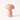 Luminária de Mesa Moderna Minimalista Vidro Bold - Rosa / Ø16x20cm - ORNE™