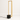 Luminária de Mesa Moderna Minimalista Linear LED Quadra - Dourado - ORNE™