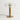 Luminária De Mesa Abajur Moderna Minimalista Vidro Metal Kayo - Ø30x39cm / Incolor - ORNE™