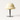 Luminária de Mesa Abajur Moderno Minimalista LED Vidro Torviq - Amarelo / Vidro e Alumínio - ORNE™