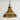 Luminária Pendente Clássico Retrô Vintage Vidro Metal Pézenas — ORNE