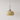 Luminária Pendente Moderna Minimalista Vidro Bagliore - Bege e Prata / Ø20x19cm - ORNE™