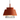 Luminária Pendente Moderna Minimalista Metal Parlor - Laranja - ORNE™