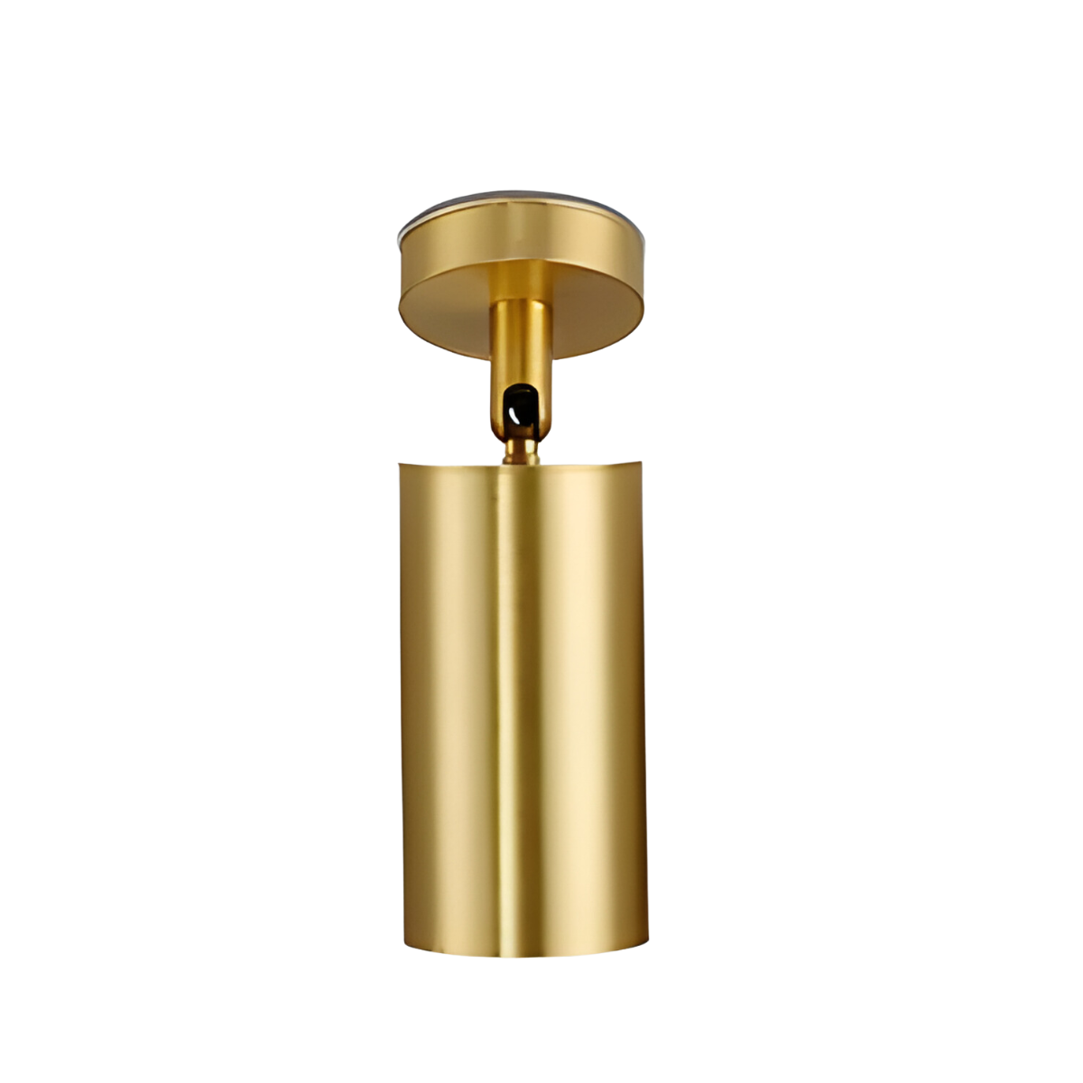 Luminária Plafon Spots Direcionáveis Dourado Metal MR16 GU10 Pline