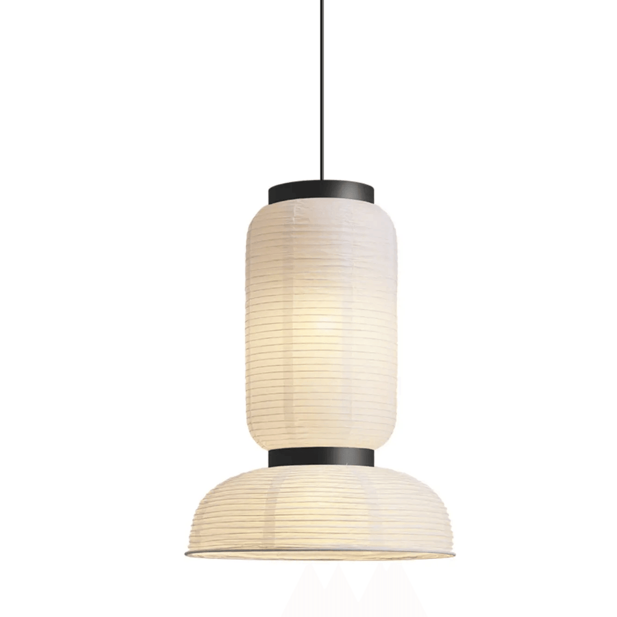 Luminária Pendente Moderna Minimalista Japan Akari - Ø46x68cm