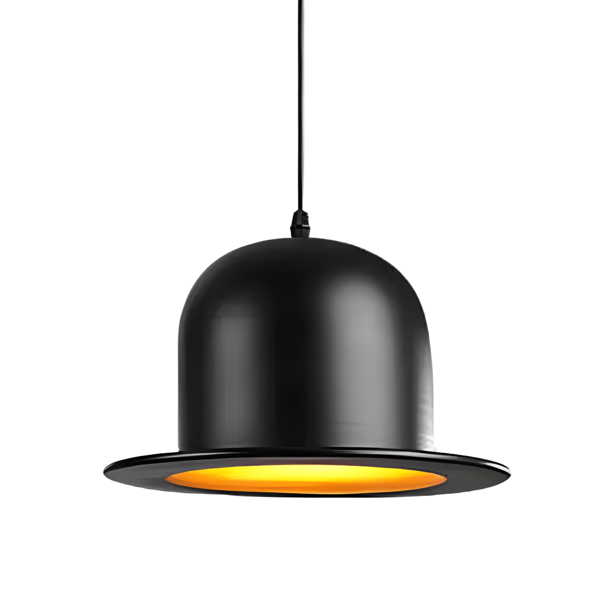 Luminária Pendente Moderna Minimalista Metal Magic Hat - Redondo / 110v