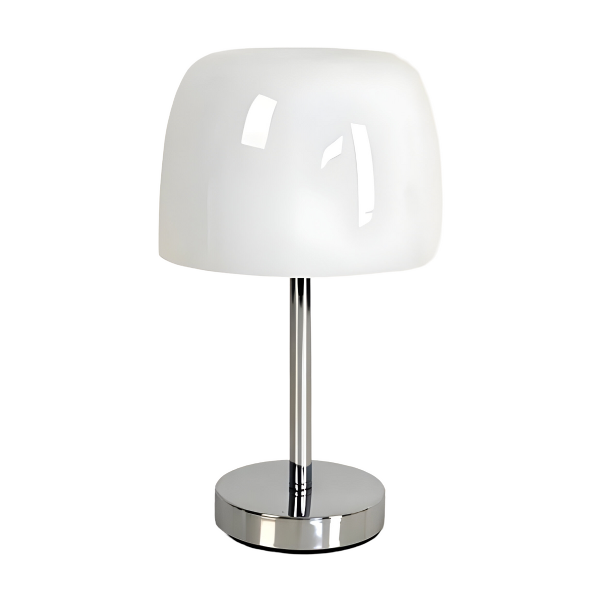 Luminária de Mesa Abajur Moderna Minimalista LED Metal Vidro Joy
