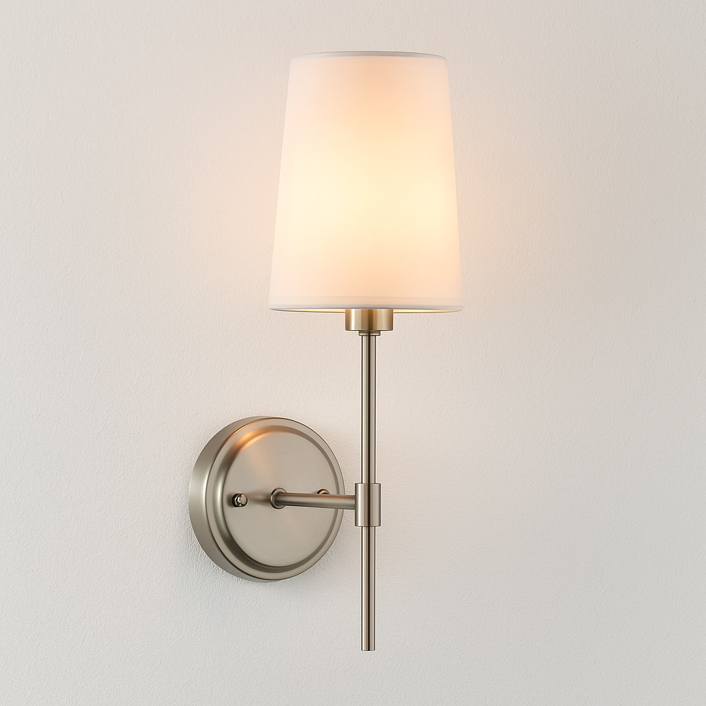 Luminária Arandela Moderna Clássica Metal Cúpula Seul