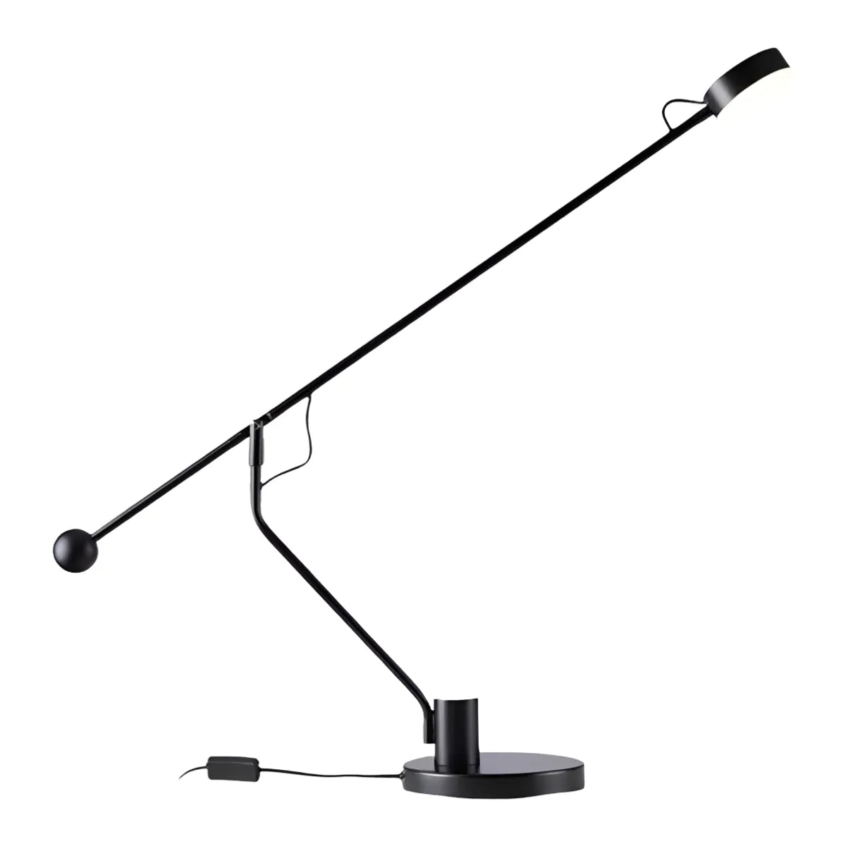 Luminária de Mesa Moderna Minimalista Articulada Metal LED Asti