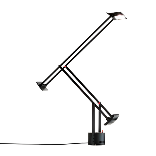 Luminária De Mesa Abajur Moderna Minimalista LED Metal Fumi