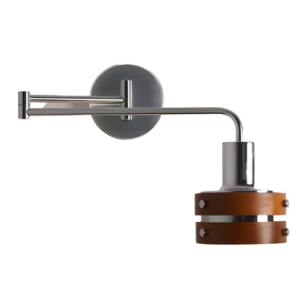 Luminária Arandela Moderna Minimalista Articulada Metal Bauhaus