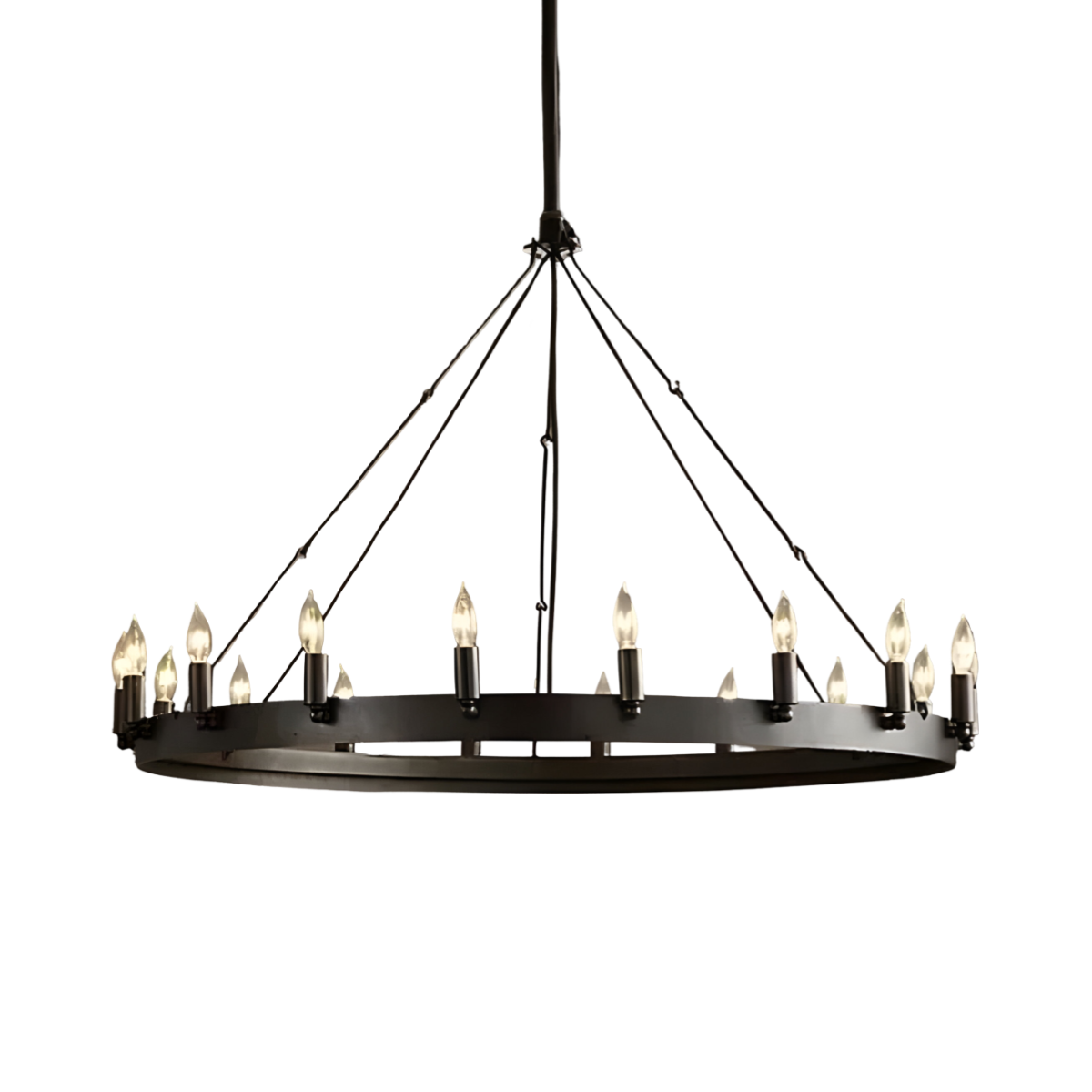 Luminária Pendente Moderna Minimalista LED Metal Black Fazzano