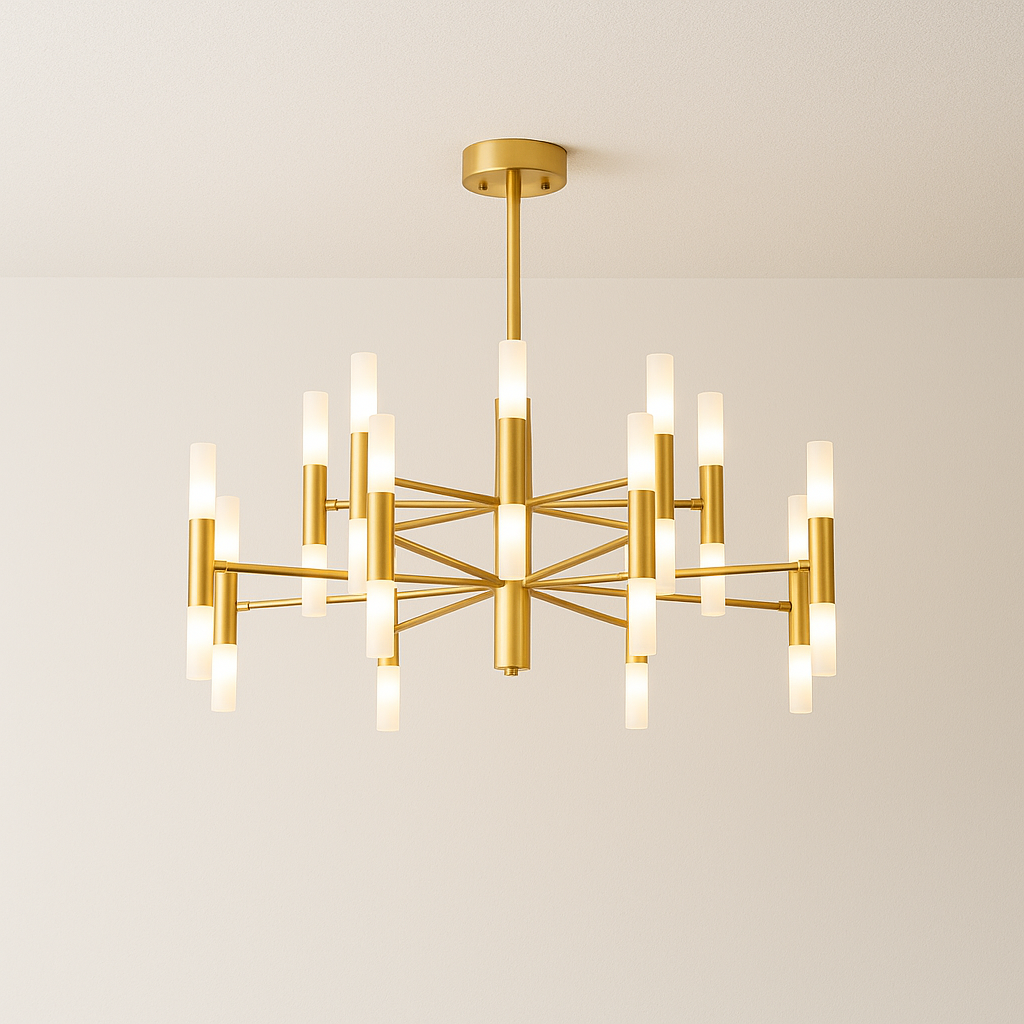 Luminária Plafon Moderna Minimalista Metal Acrílico Brent