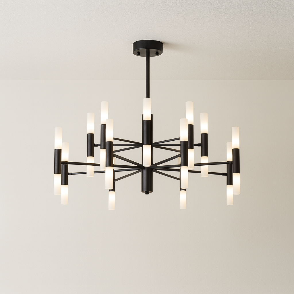 Luminária Plafon Moderna Minimalista Metal Acrílico Brent
