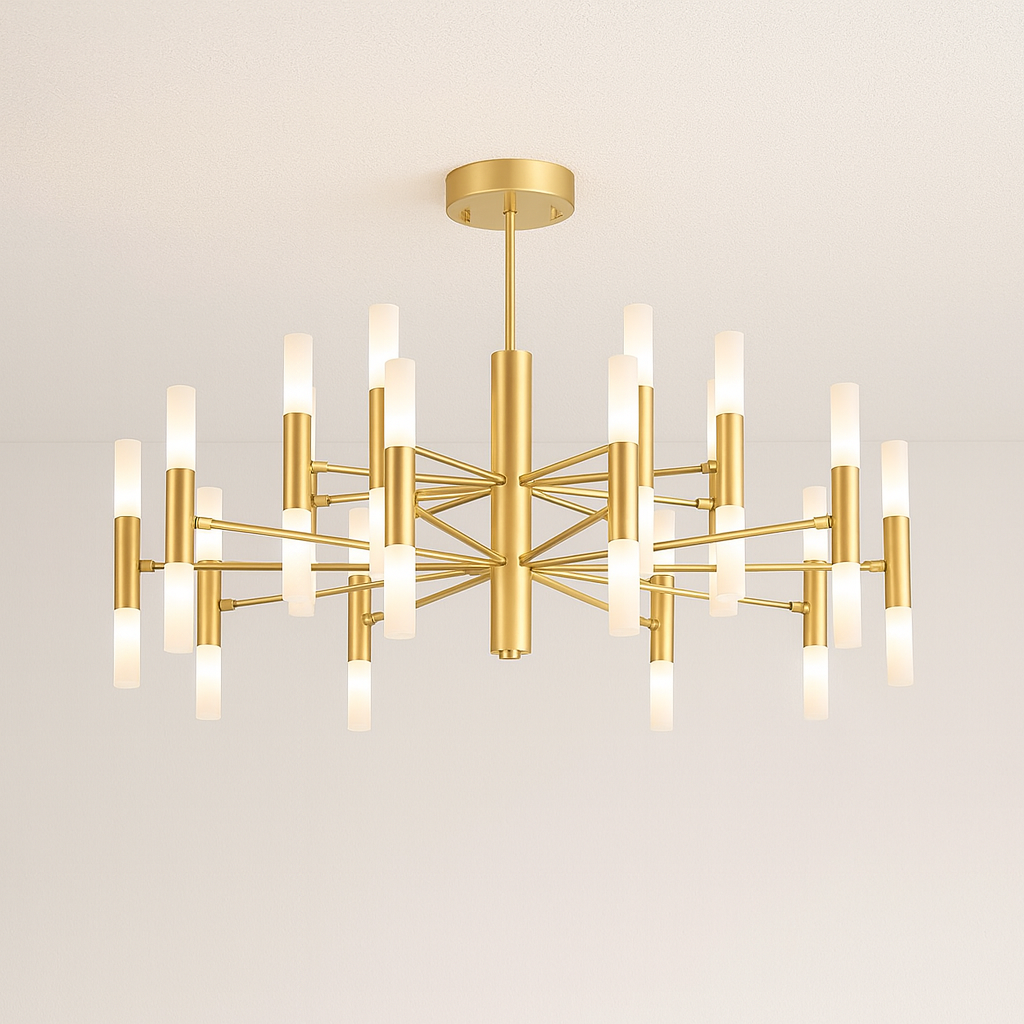 Luminária Plafon Moderna Minimalista Metal Acrílico Brent