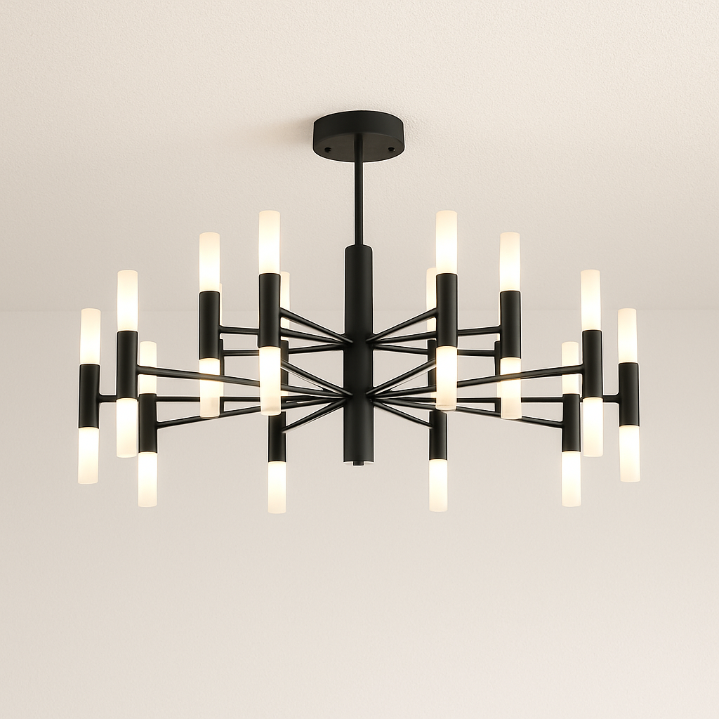 Luminária Plafon Moderna Minimalista Metal Acrílico Brent