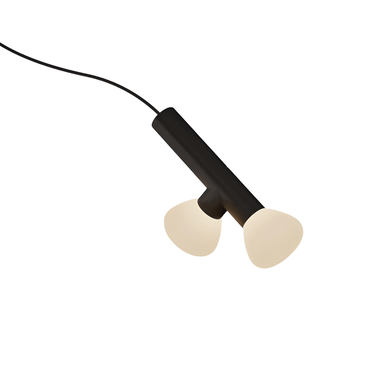 Luminária Pendente Moderna Minimalista Metal LED Trix - C / 3 lâmpadas