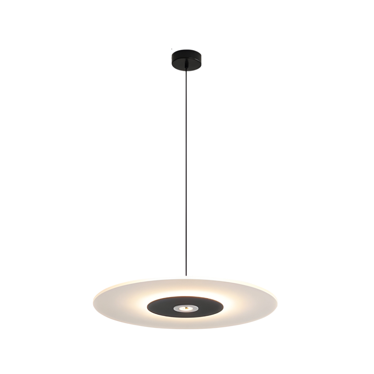 Luminária Pendente Moderna Minimalista LED Acrílico Metal Bontalle