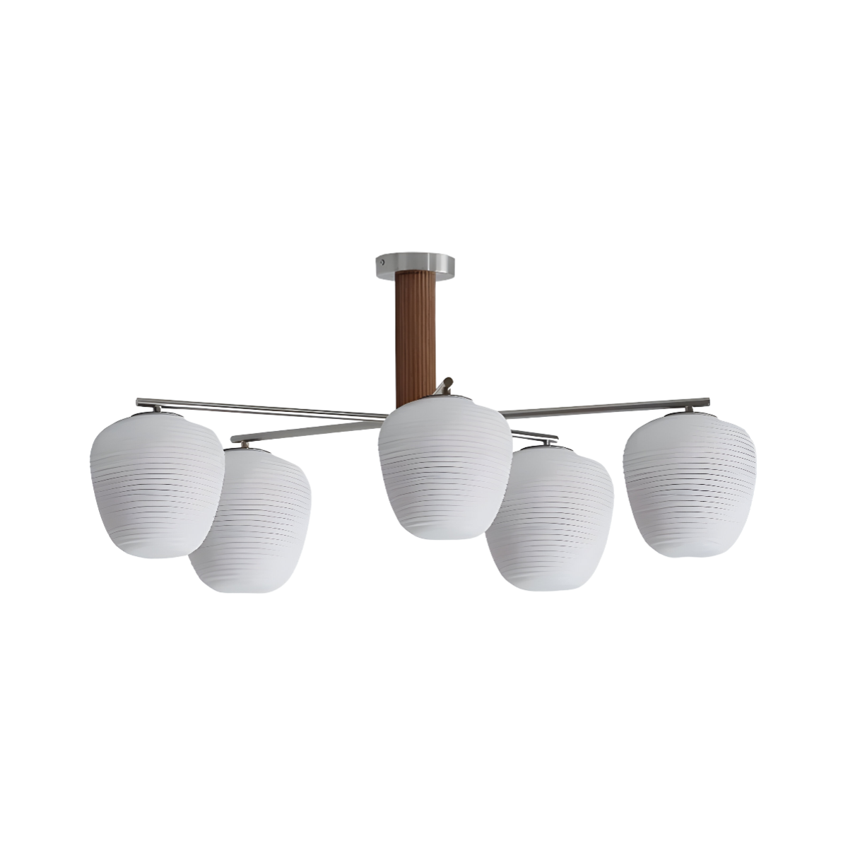 Luminária Pendente Moderna Minimalista Metal Vidro Villux