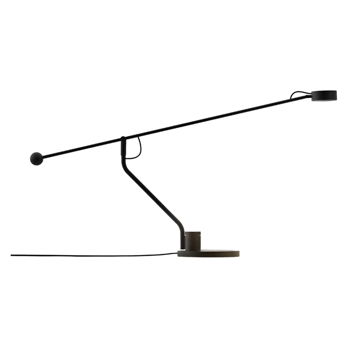 Luminária de Mesa Moderna Minimalista Articulada Metal LED Asti