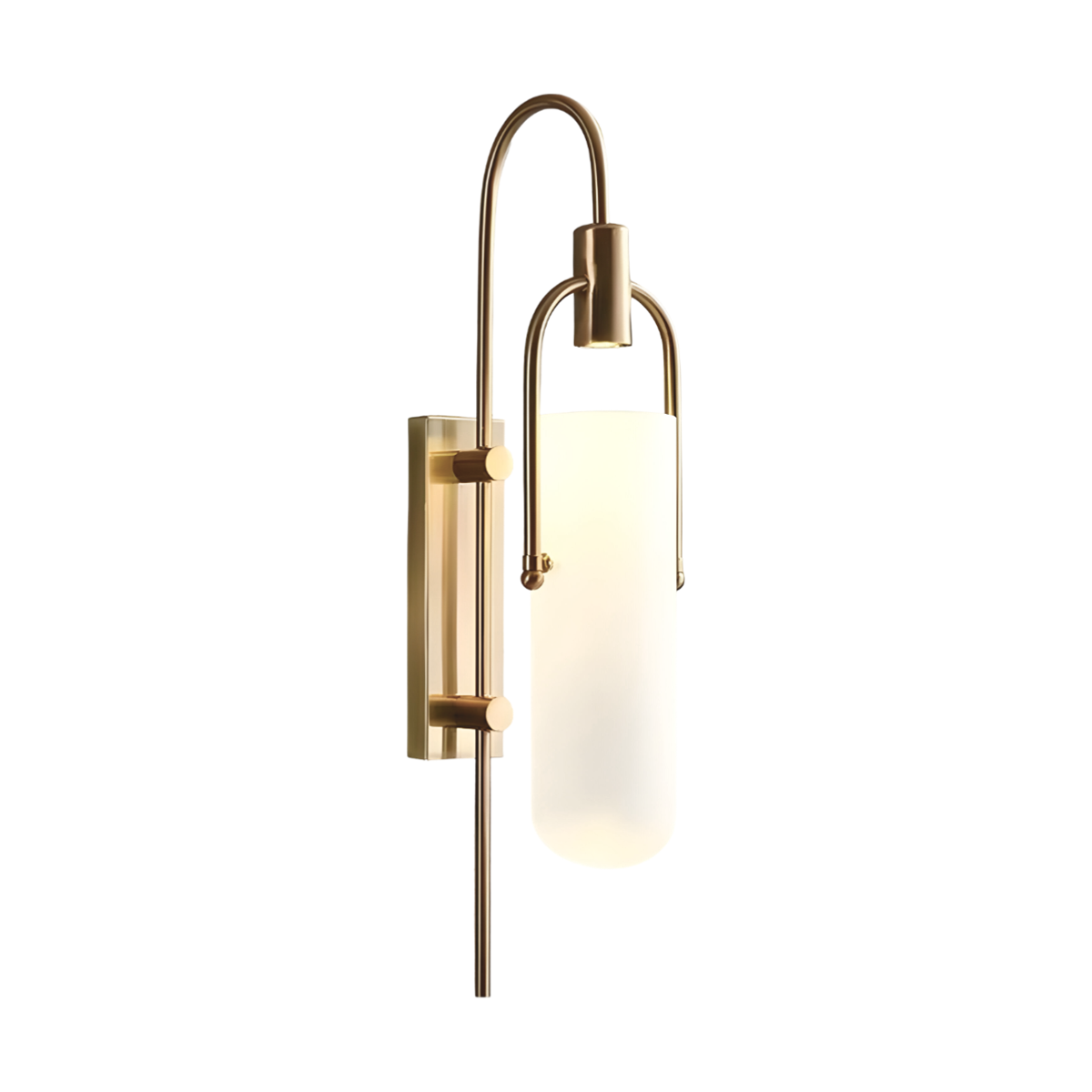 Luminária Arandela Moderna Minimalista LED Metal Sagi Gold