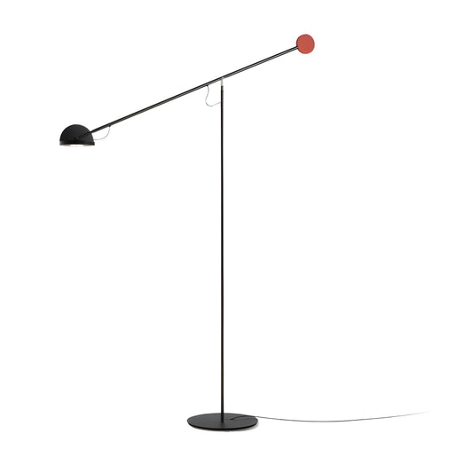 Luminária de Piso Moderna Minimalista Articulada LED Metal Siatto