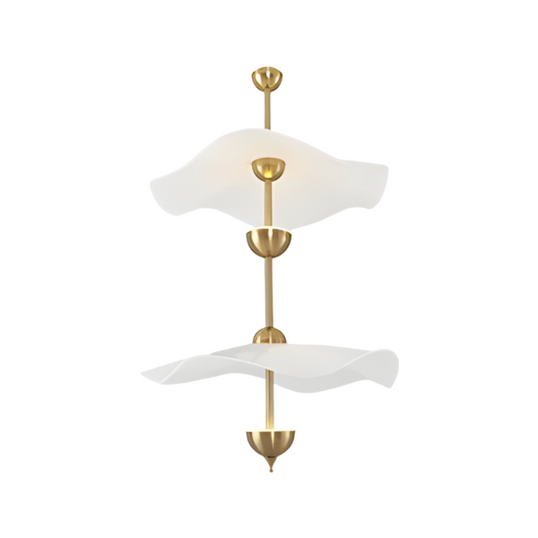 Luminária Pendente Moderna Minimalista LED Acrílico Metal Toqualle