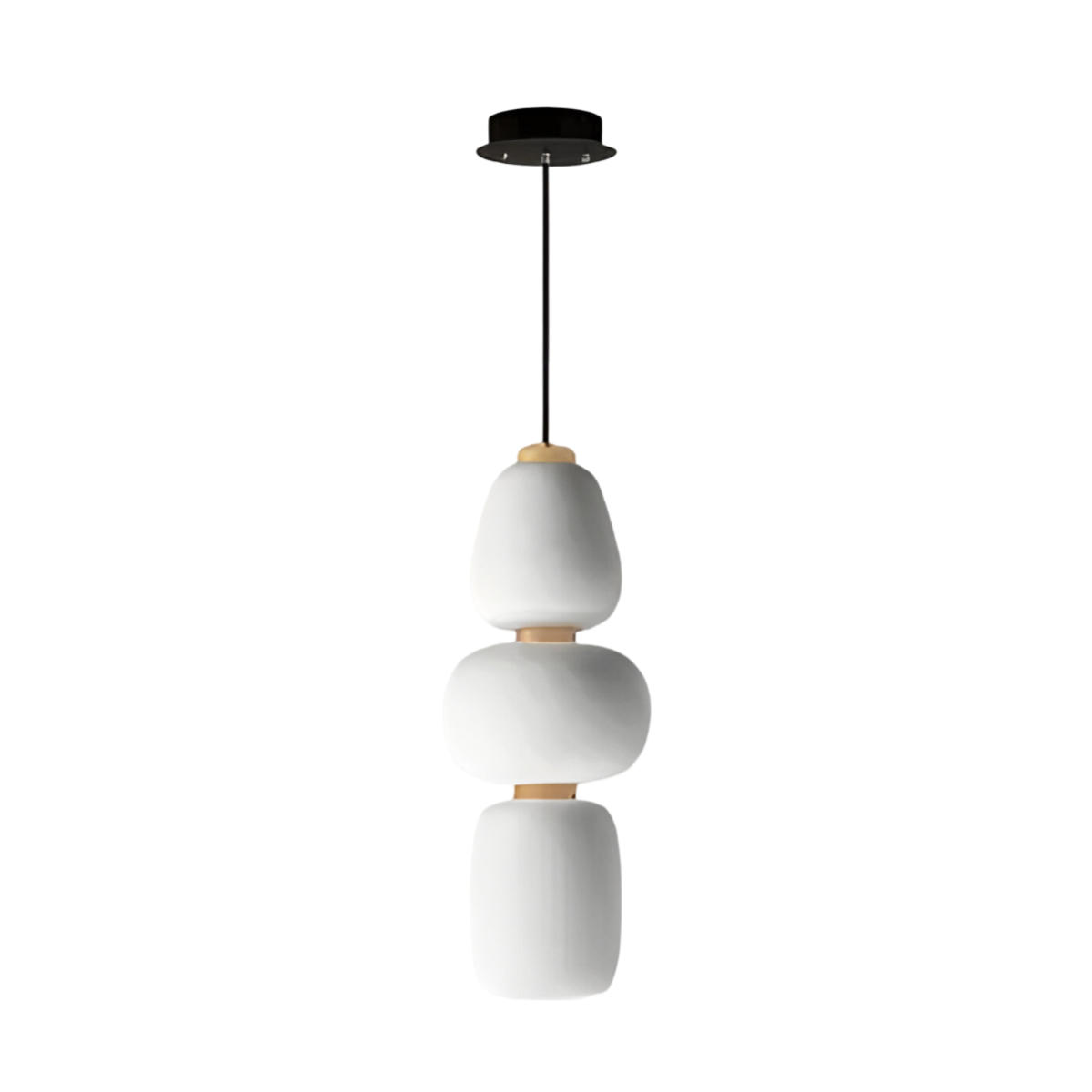 Luminária Pendente Moderna Minimalista LED Vidro Nebula
