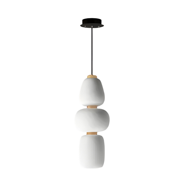 Luminária Pendente Moderna Minimalista LED Vidro Nebula