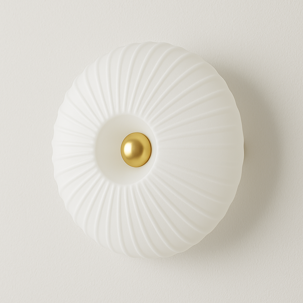 Luminária Arandela Moderna Minimalista Metal Vidro Kyle