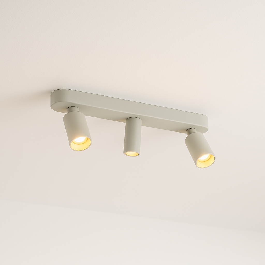 Luminária Plafon Sobrepor Moderna Spots Direcionáveis Linear LED Jinx