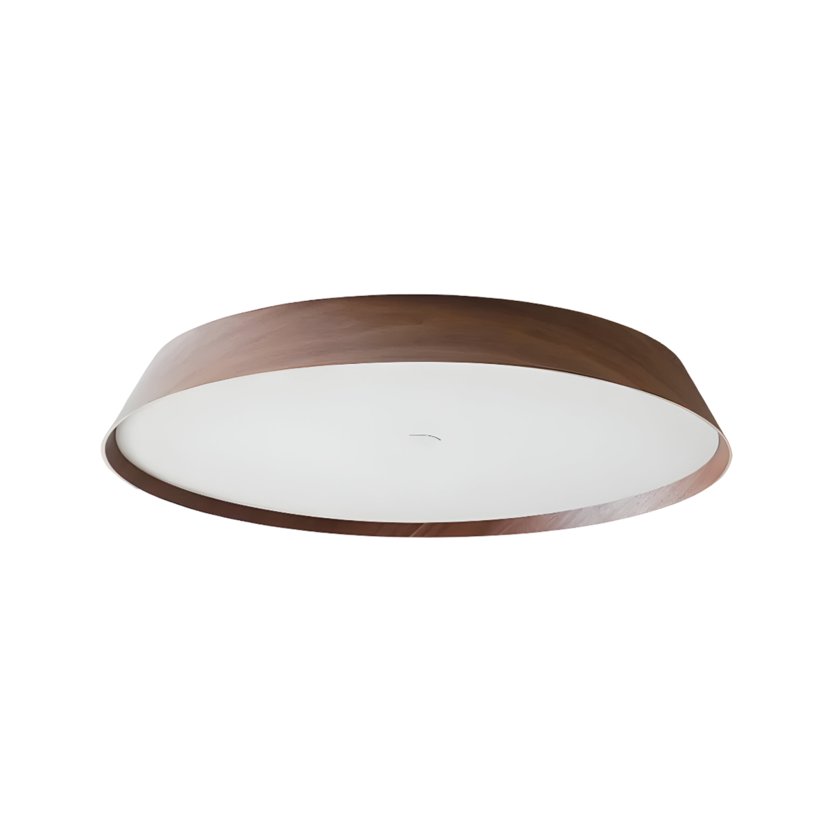 Luminária Plafon Moderna Minimalista LED Madeira Labere