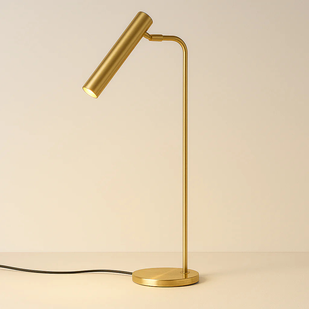 Luminária de Mesa Abajur Moderna Minimalista Articulada Oblix