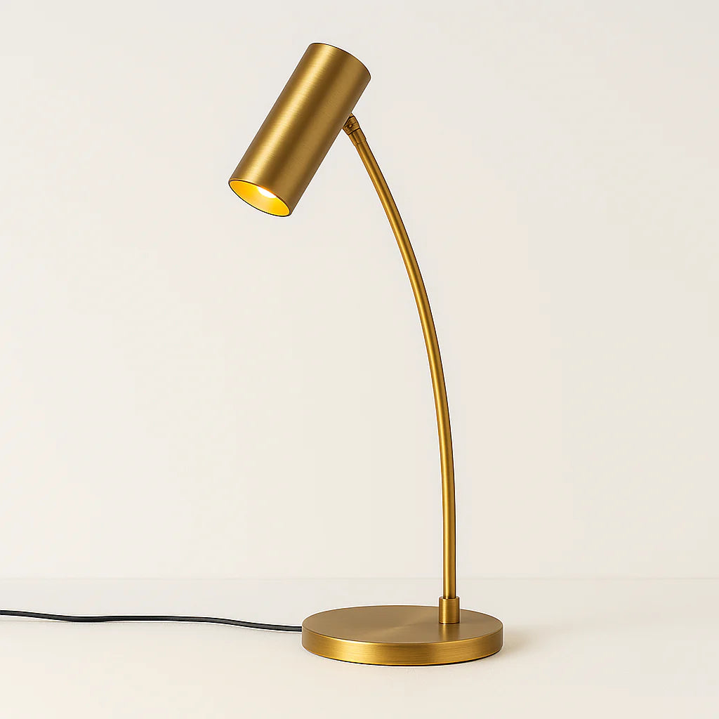 Luminária de Mesa Abajur Moderna Minimalista Articulada Elvin