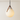 Luminária Pendente Moderna Minimalista Metal Vidro Nipro