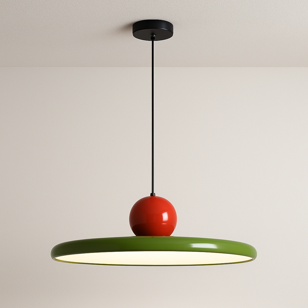 Luminaria Pendente Moderna Minimalista Metal LED River