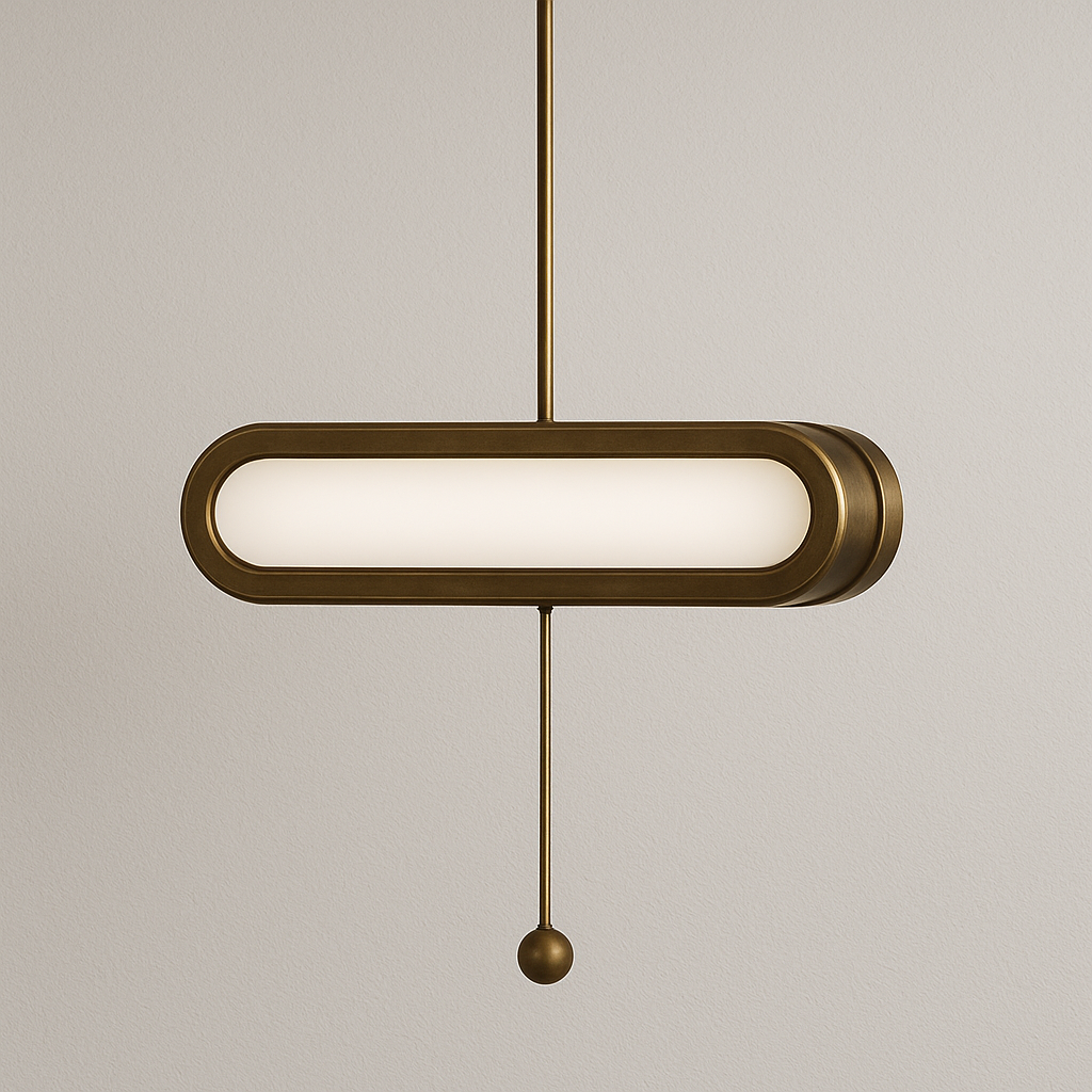 Luminária Pendente Moderna Minimalista Metal LED Artisan