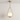 Luminária Pendente Moderno Minimalista Globo de Vidro Drip