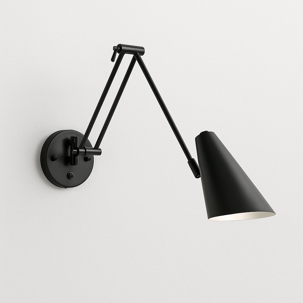 Luminária Arandela Moderna Minimalista Articulada Arts