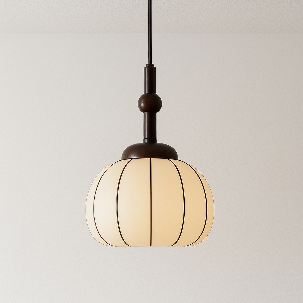 Luminária Pendente Moderna Minimalista Tecido Human