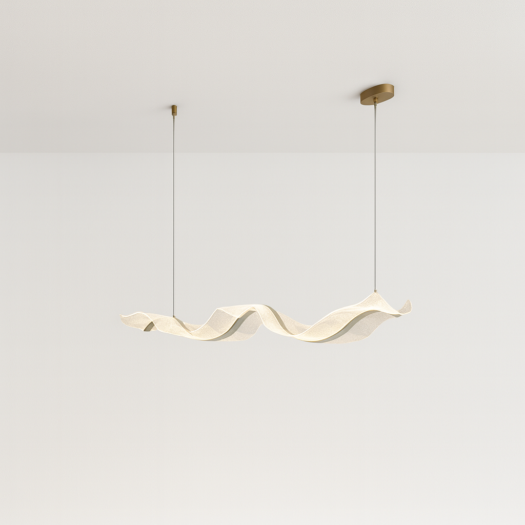 Luminária Pendente Moderna Minimalista LED Metal Acrílico Mitte