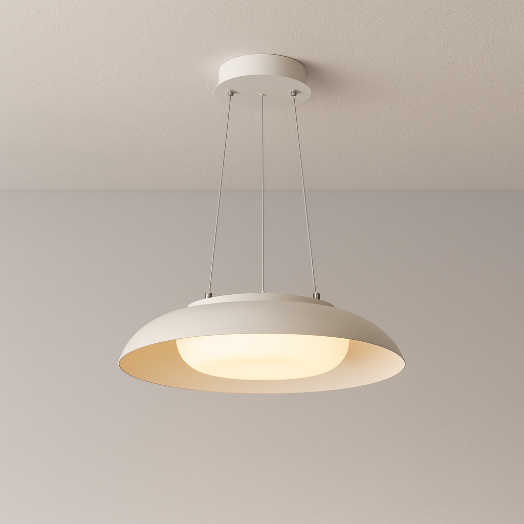 Luminária Pendente Moderna Minimalista LED Metal Acrílico Pankow