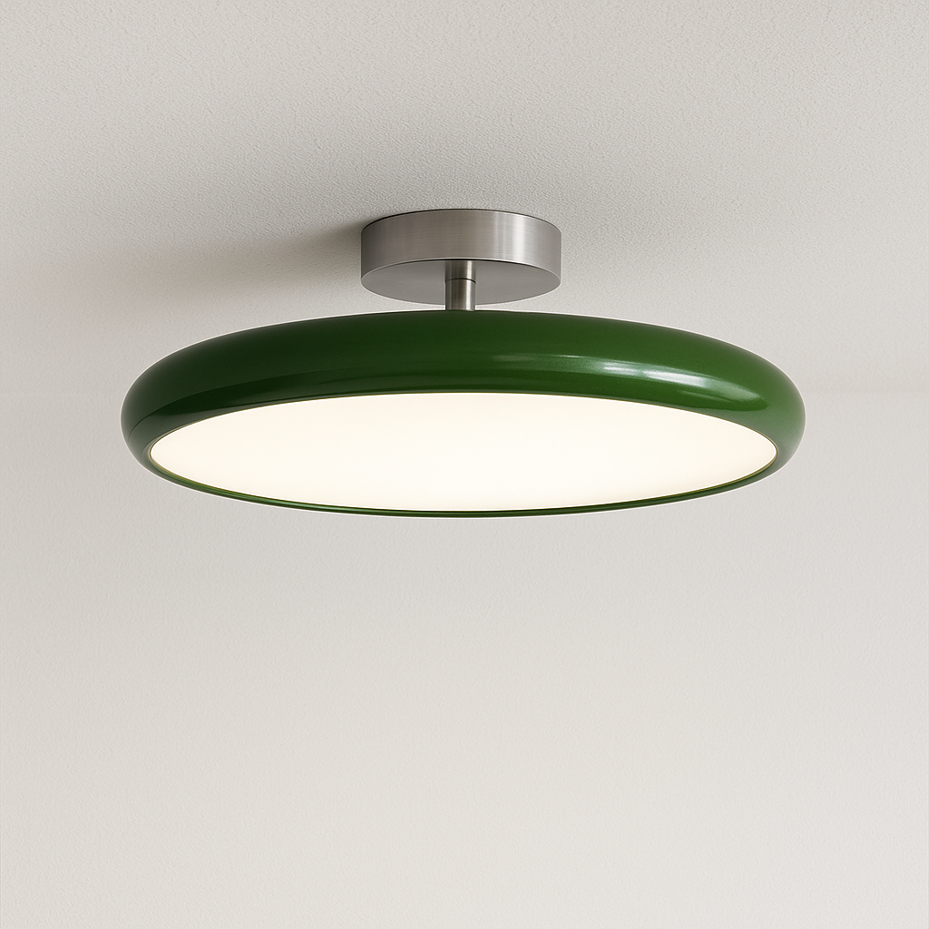 Luminária Plafon Moderna Minimalista Articulada Metal LED Derne
