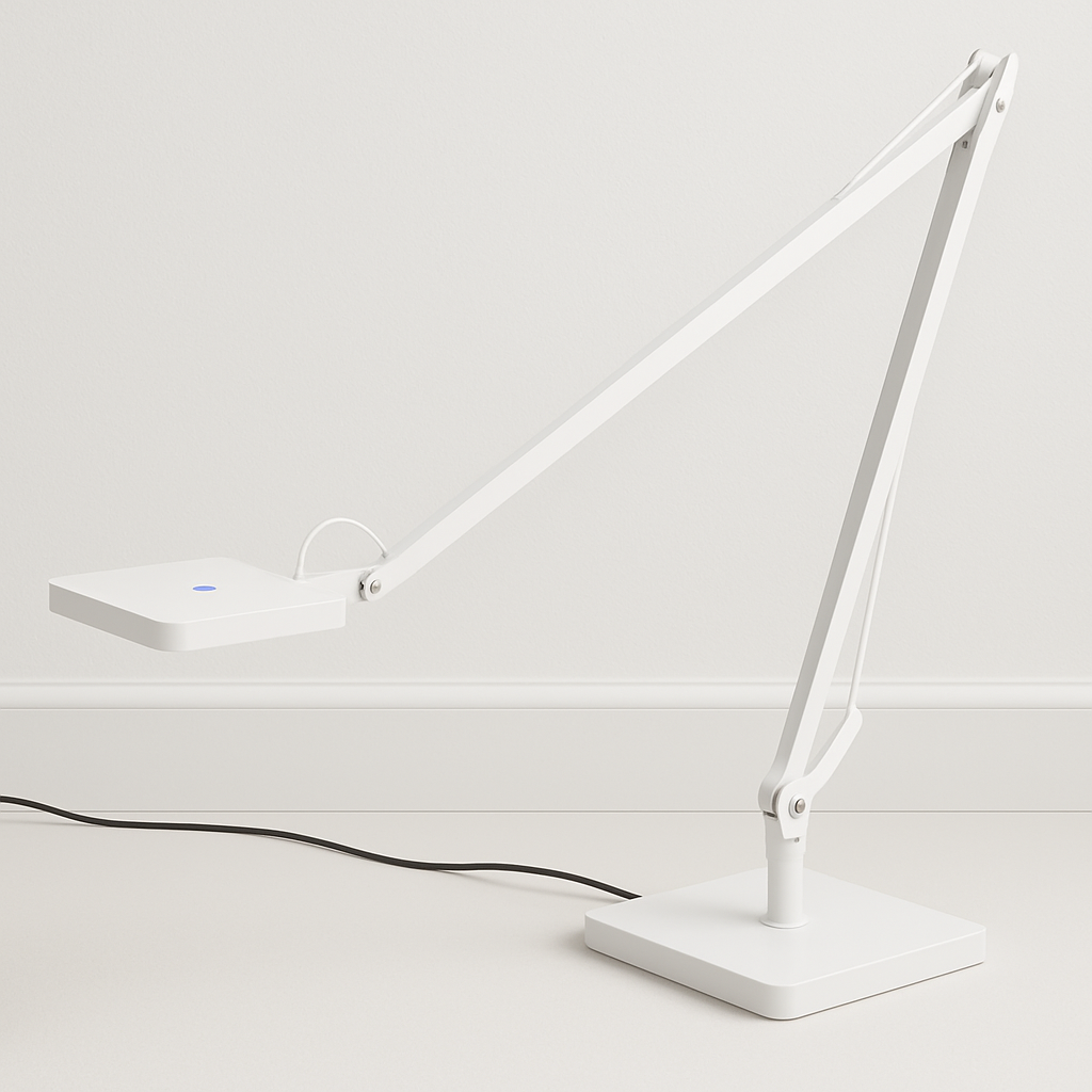 Luminária de Mesa Abajur Moderna Minimalista LED Metal Milio