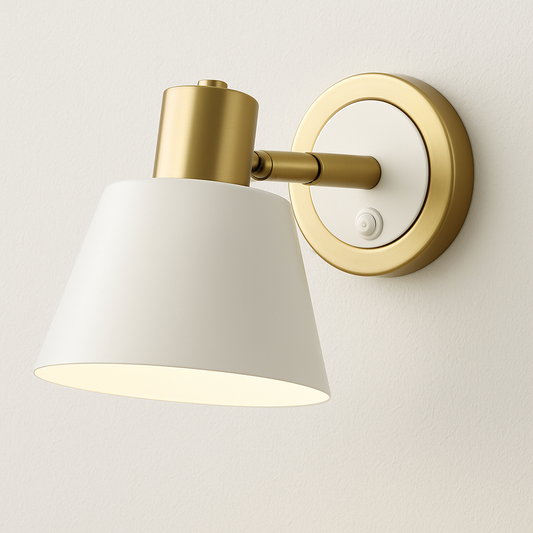Luminária Arandela Moderna Minimalista Articulada Metal Thalaz