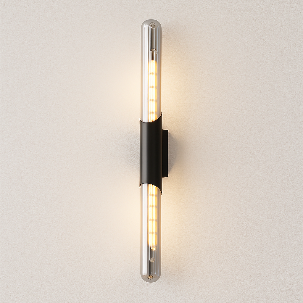 Luminária Arandela Moderna Minimalista Vidro Ada